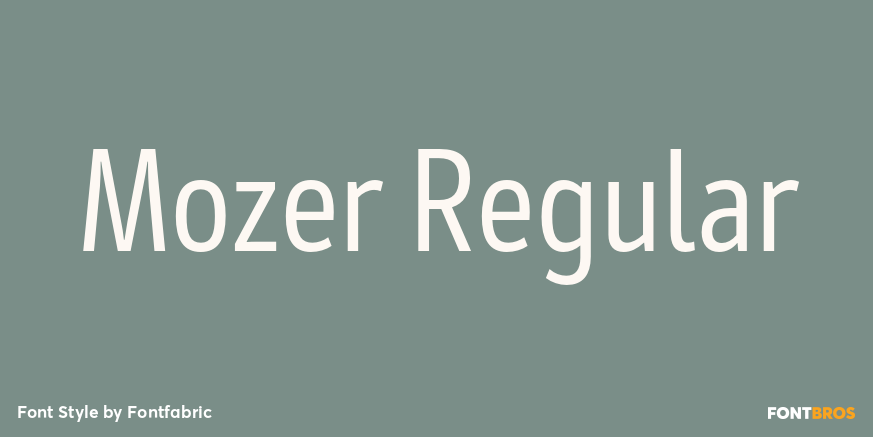 Mozer Regular Poster