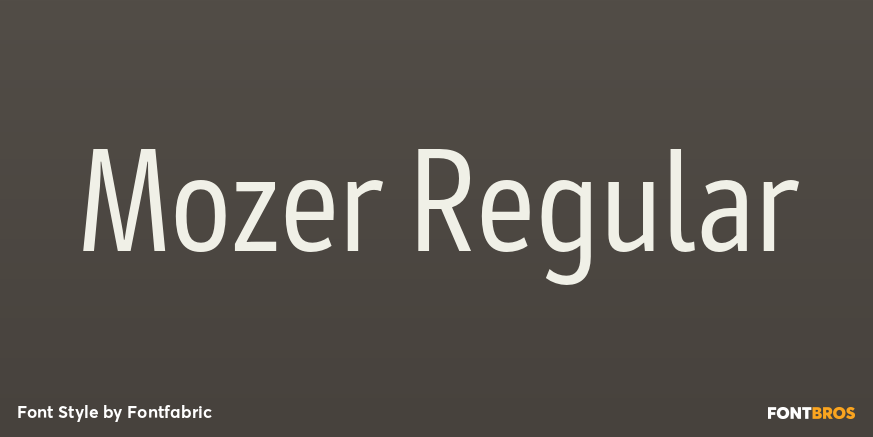 Mozer Regular Poster
