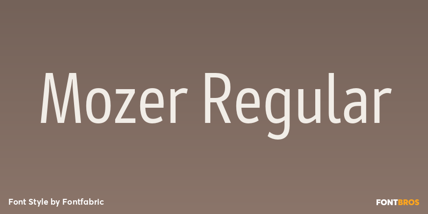 Mozer Regular Poster