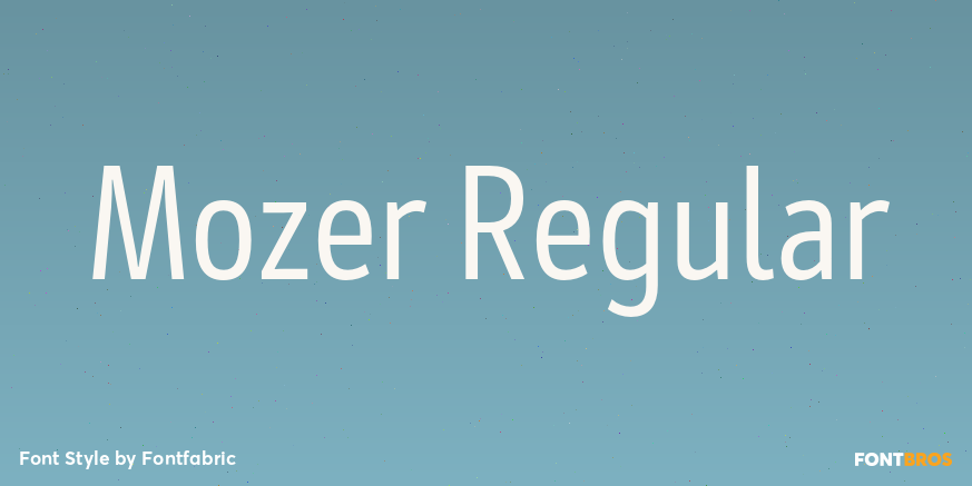 Mozer Regular Poster