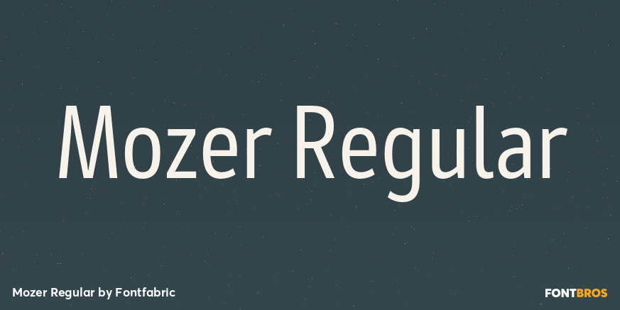 Mozer Regular Poster