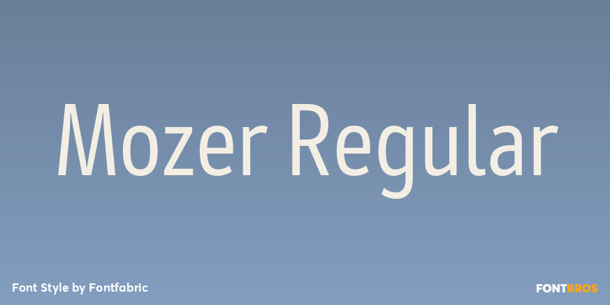 Mozer Regular Poster