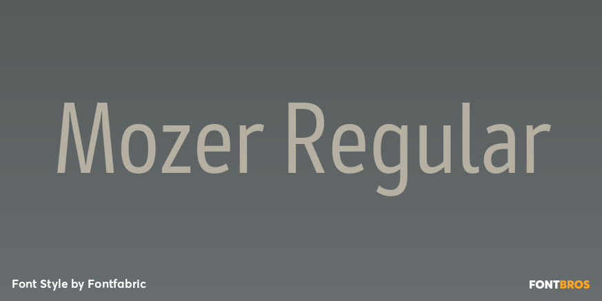 Mozer Regular Poster