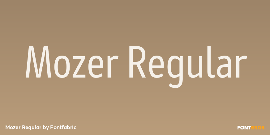 Mozer Regular Poster