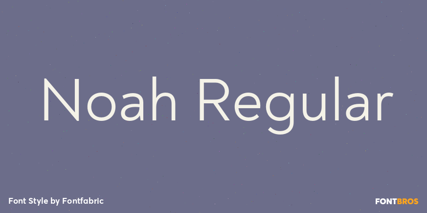 Noah Regular Poster