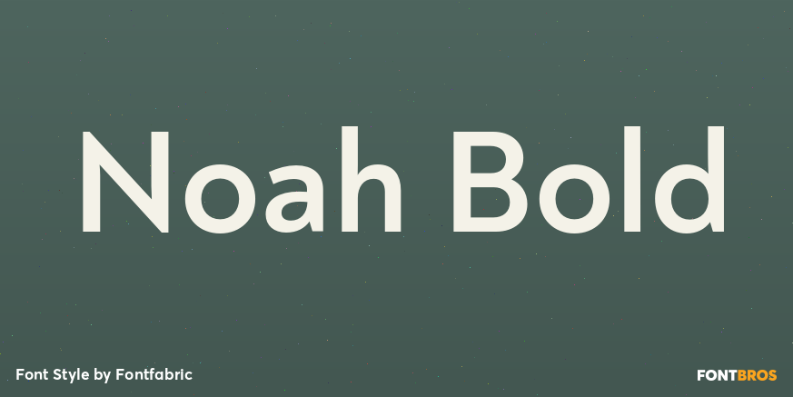 Noah Bold Poster
