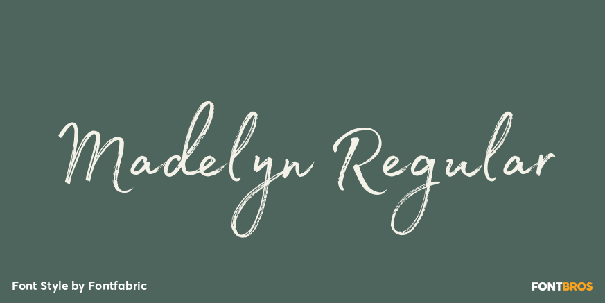 Madelyn Regular Poster