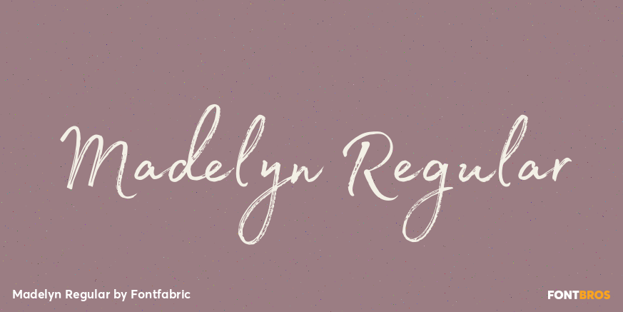 Madelyn Regular Poster