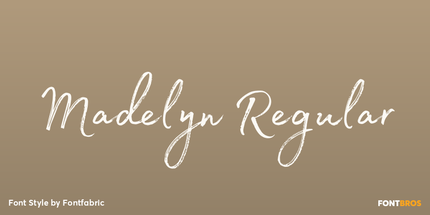 Madelyn Regular Poster