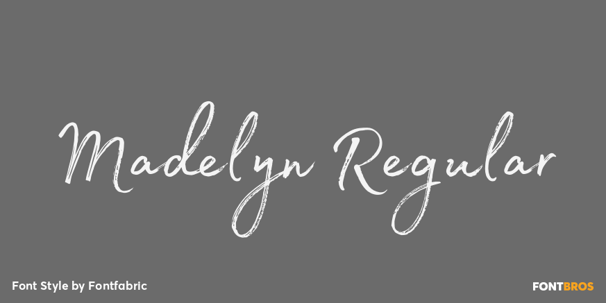 Madelyn Regular Poster