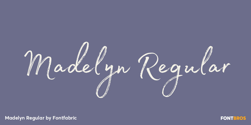 Madelyn Regular Poster