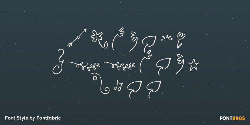 Madelyn Doodles Fill Poster