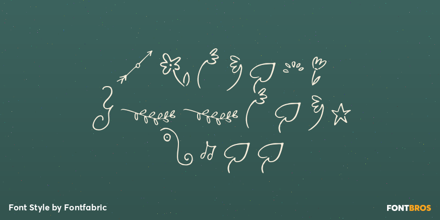 Madelyn Doodles Fill Poster