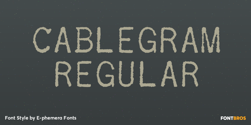 Cablegram Regular Poster