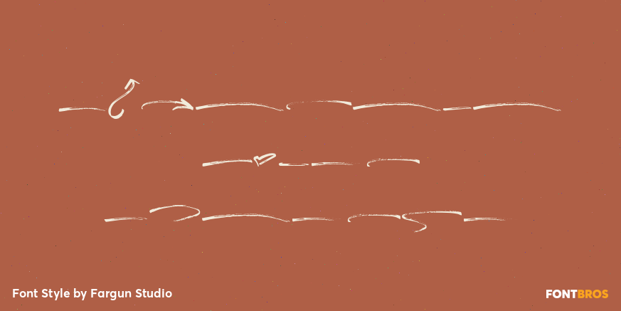 Hokagata Brush Swashes Poster