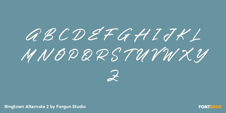 Ringtown Alternate 2 Font Poster #2