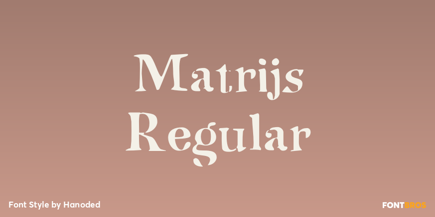 Matrijs Regular Poster