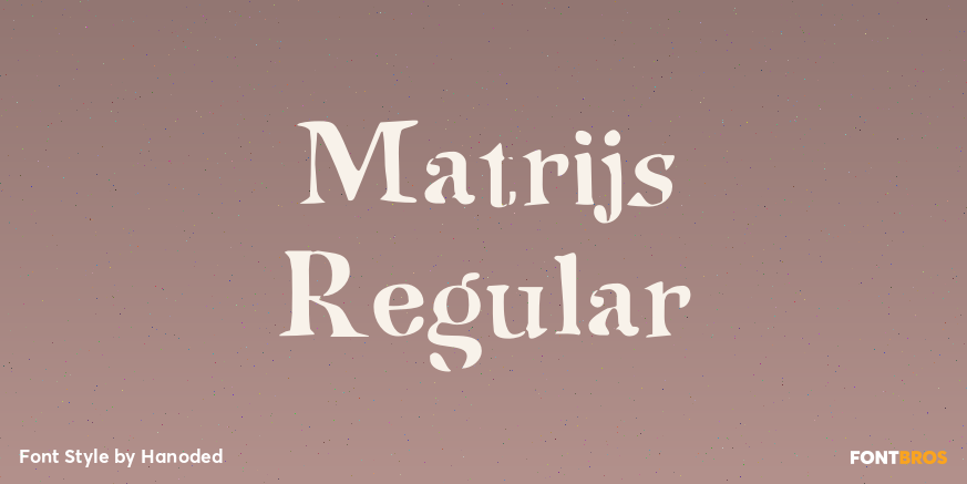 Matrijs Regular Poster