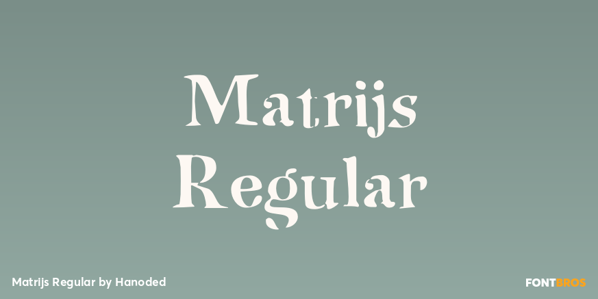 Matrijs Regular Poster