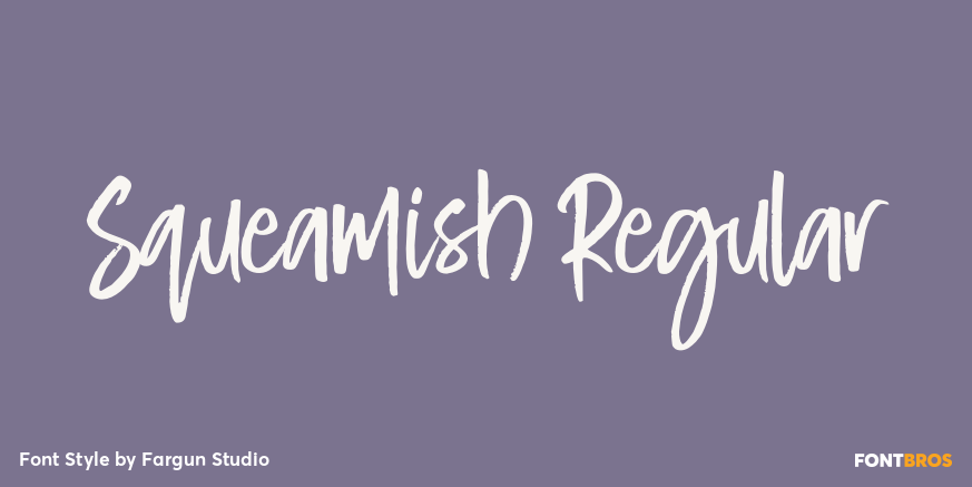 Squeamish Regular Poster