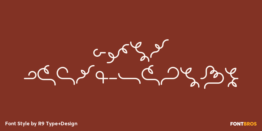 Alio Decor-Medium Font Poster #1