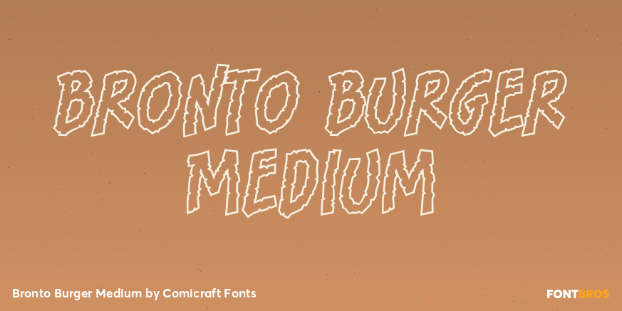 Bronto Burger Medium Poster