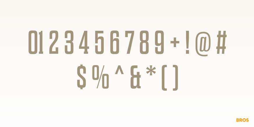 Dharma Slab E Regular R Font Poster #4