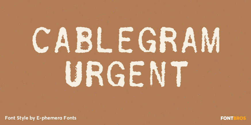 Cablegram Urgent Poster
