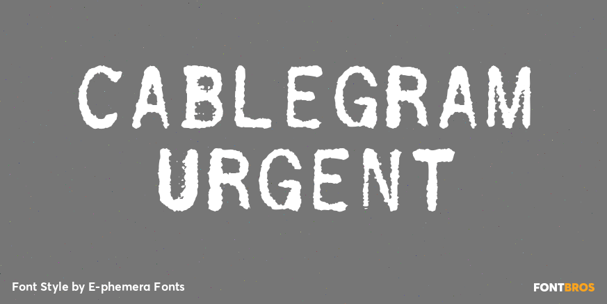 Cablegram Urgent Poster
