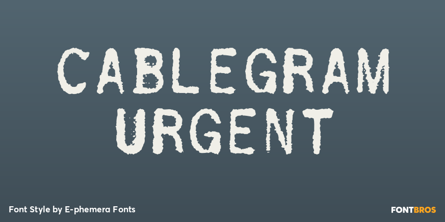 Cablegram Urgent Poster