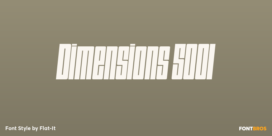 Dimensions 500I Poster