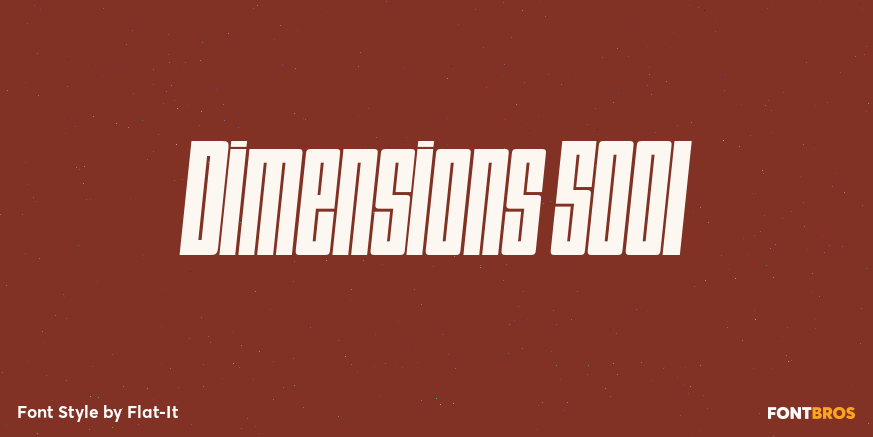 Dimensions 500I Poster