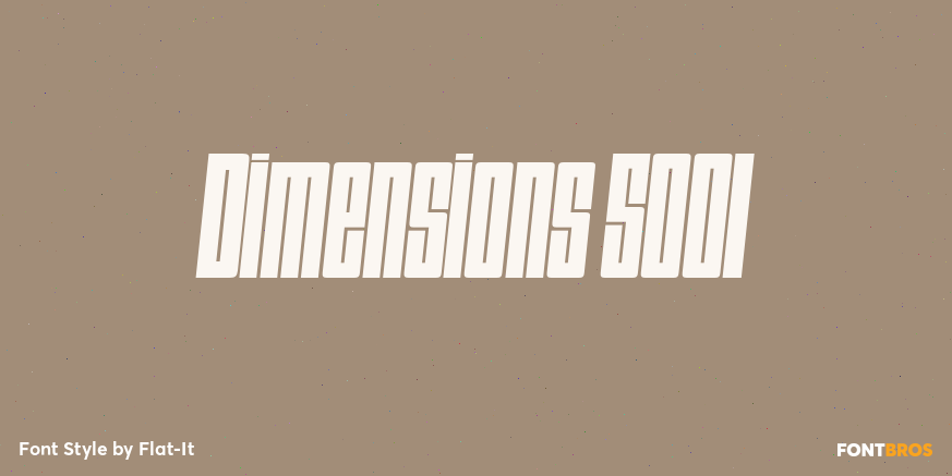 Dimensions 500I Poster