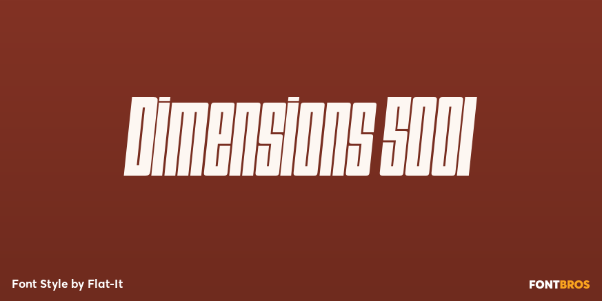 Dimensions 500I Poster