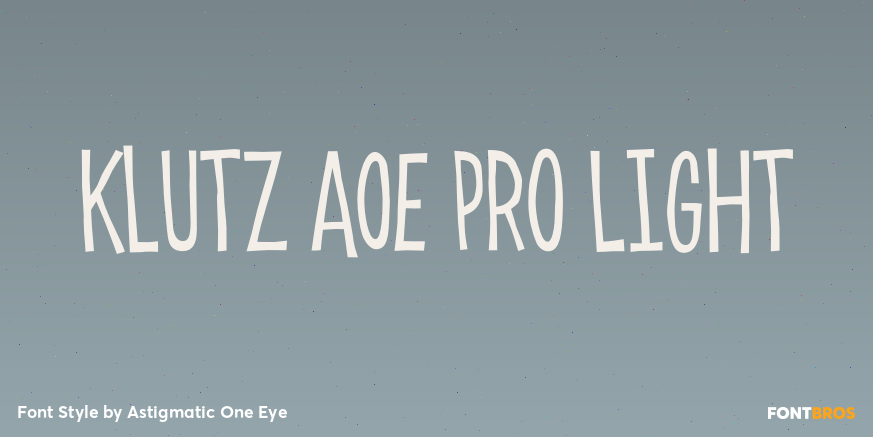 Klutz AOE Pro Light Poster