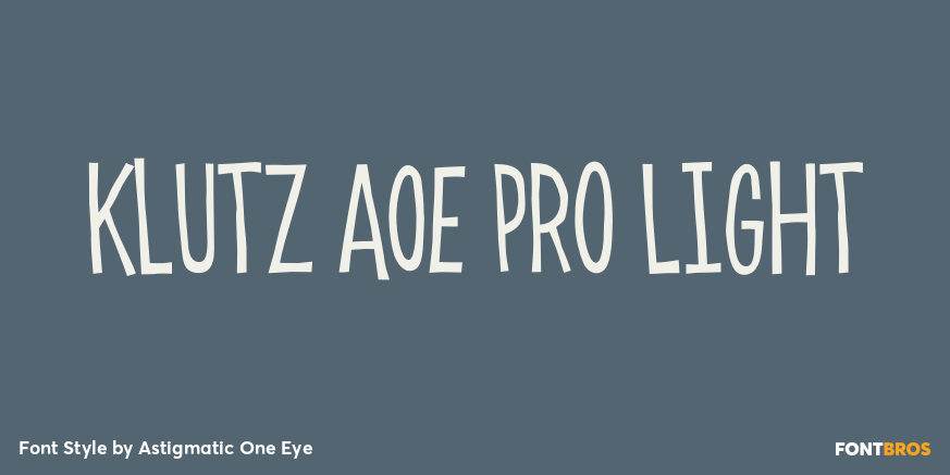 Klutz AOE Pro Light Poster