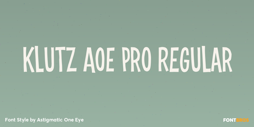 Klutz AOE Pro Regular Poster