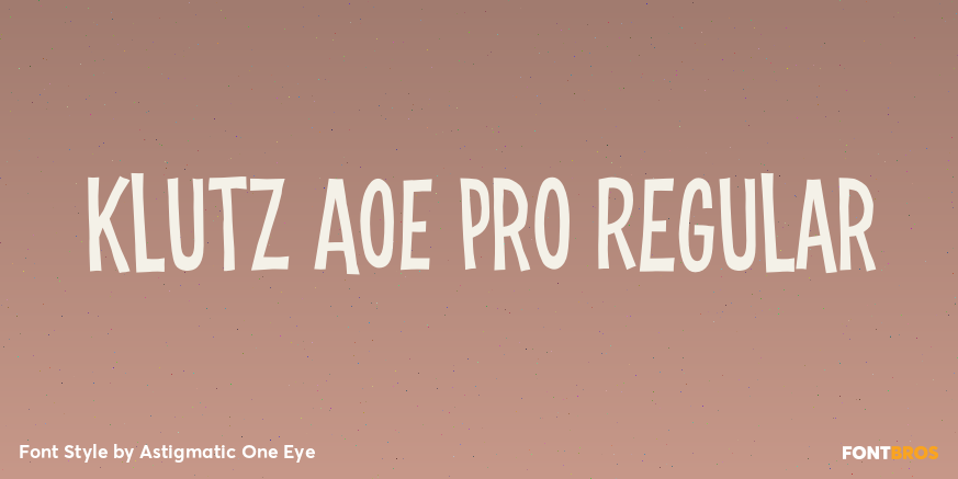 Klutz AOE Pro Regular Poster