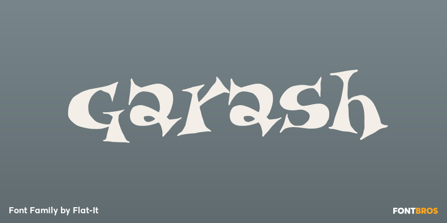Garash Font Poster #1