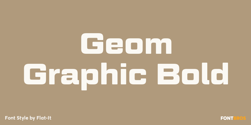 Geom Graphic Bold Poster
