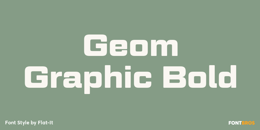 Geom Graphic Bold Poster