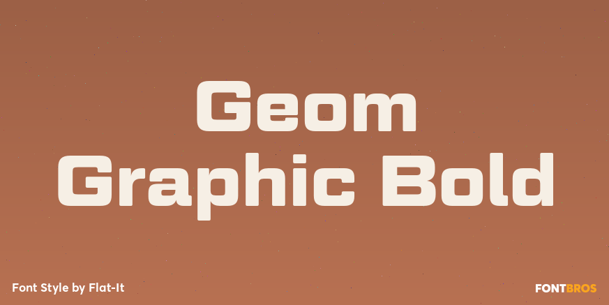Geom Graphic Bold Poster