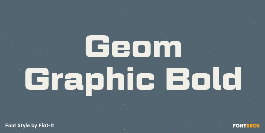 Geom Graphic Bold Poster