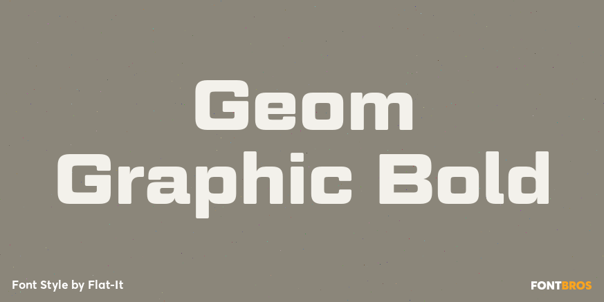 Geom Graphic Bold Poster