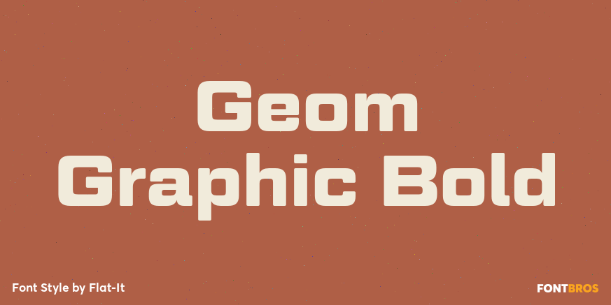 Geom Graphic Bold Poster