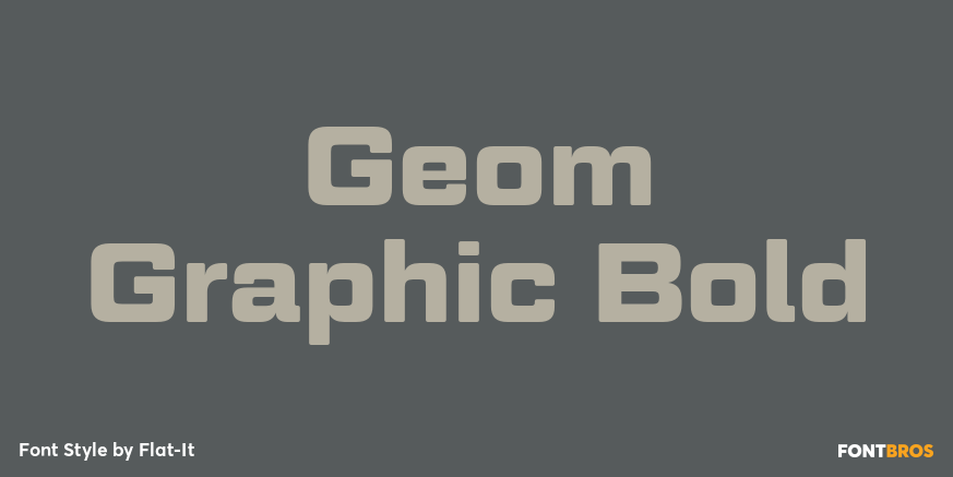 Geom Graphic Bold Poster