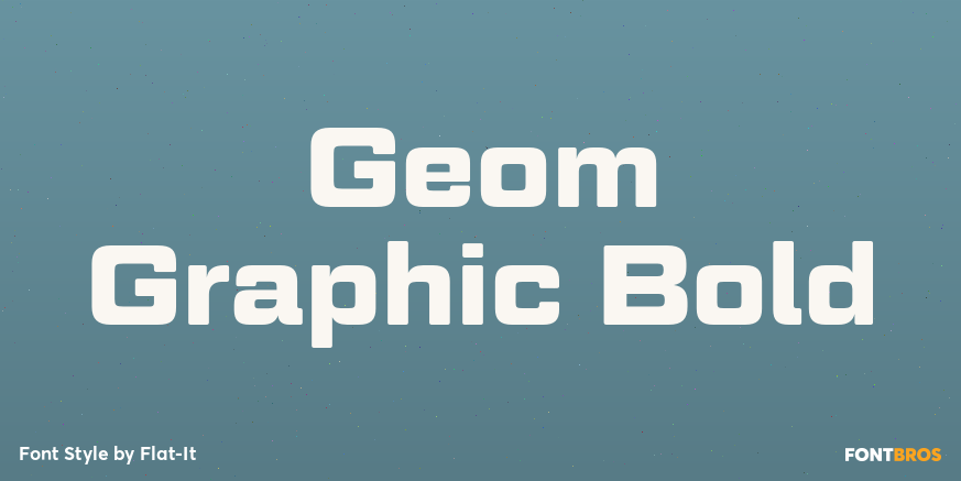 Geom Graphic Bold Poster