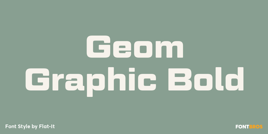 Geom Graphic Bold Poster
