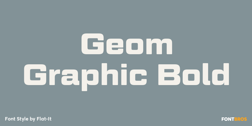 Geom Graphic Bold Poster