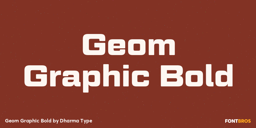 Geom Graphic Bold Poster